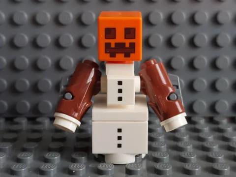 Lego 21120 - Minecraft Snow Golem Minifigure - Used
