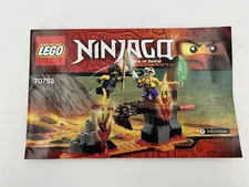 Lego Ninjago 70753 Instructional Manual Only