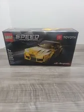LEGO Speed Champions Toyota GR Supra Set 76901, 299 Pieces Complete Set