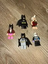 LEGO Batman Minifigure Lot - Lobster Lov’N Batman, King Tut, Mr Freeze, Etc