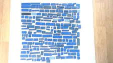 LEGO LOT OF 150 BLUE 💙 & BLUE COLOR VARIATIONS BLOCKS & SPECIALTY PARTS/PIECES