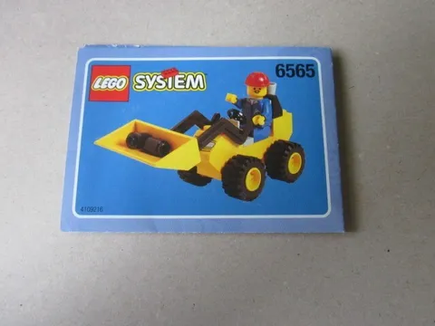 Lego System 6565 Front Loader Instructions Instruction