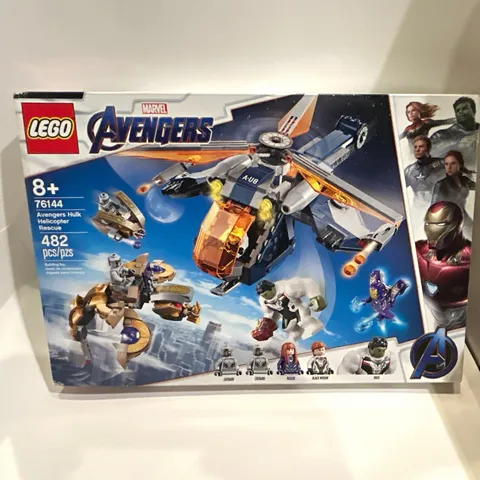 LEGO Marvel Avengers 76144 Hulk Helicopter Rescue 482pcs Set 8+ Hulk Black Widow