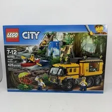 LEGO CITY: Jungle Mobile Lab (60160) Tuck Kayak New in box Sealed - Retired
