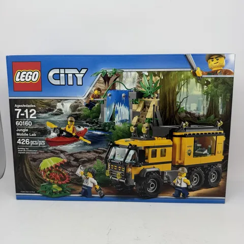 LEGO CITY: Jungle Mobile Lab (60160) Tuck Kayak New in box Sealed - Retired