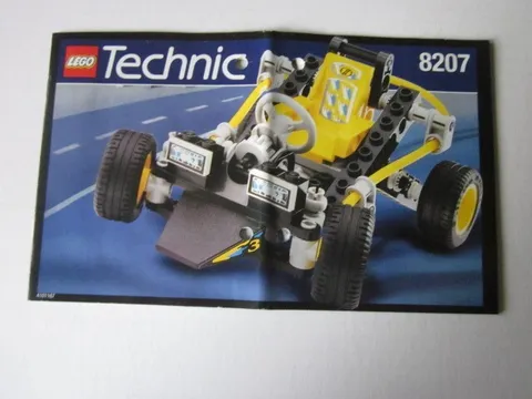 Lego Technic Building Instructions Instruction 8207 Buggy