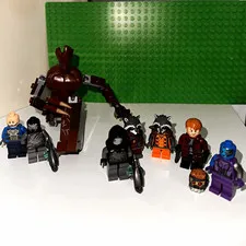 LEGO GOTG Minifigure Lot 8 Groot, 2x Rocket Raccoon, Nebula, Star-Lord, Sakaaran