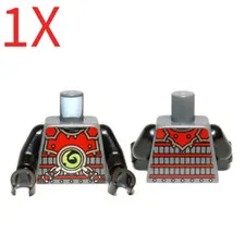 Lego 973pb1349c01 Torso Ninjago Armor Stone Army Scout Swordman 70505 70504