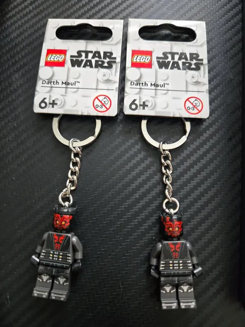 1 EACH_Original Lego Star Wars 854188 - Keychain Of Darth Maul - New
