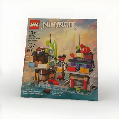 LEGO 40706 Micro NINJAGO City Markets Brand New Sealed Box 365 Pieces