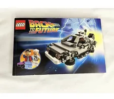 LEGO Back to the Future DeLorean 21103 Instruction Manual Book Only 2013