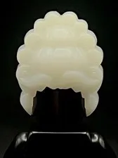 Lego Milky White Misprint Minifigure Headpiece Factory Prototype Error Test