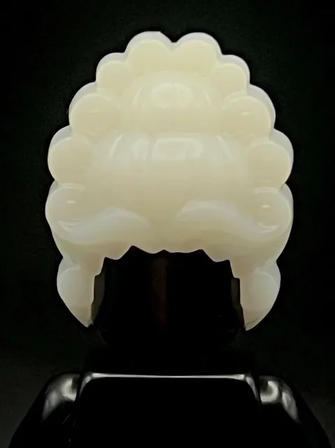 Lego Milky White Misprint Minifigure Headpiece Factory Prototype Error Test
