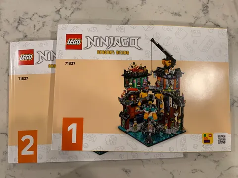 INSTRUCTION MANUAL ONLY from LEGO 71837 Ninjago City Workshops, New!