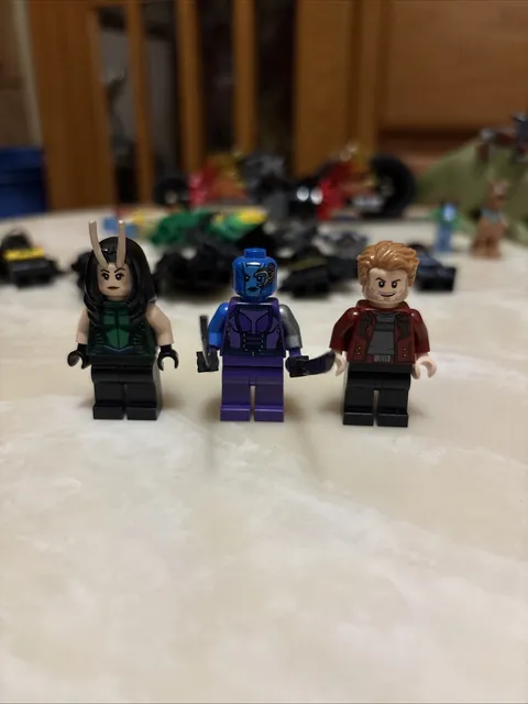 LEGO Mantis SH0383 Nebula SH0121 Star-Lord SH0499 Bundle
