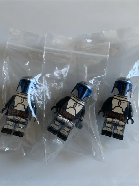 Clone Army Customs CAC LEGO Jango Fetts Lot Of Three (Will Include LEGO Antennas