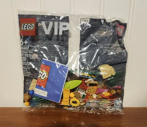 LEGO Summer Fun Vip Add-On Pack (40607) New & Sealed