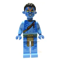 LEGO Avatar Jake Sully Na'vi w/ Orange Face Paint Minifigure avt011 NEW Genuine