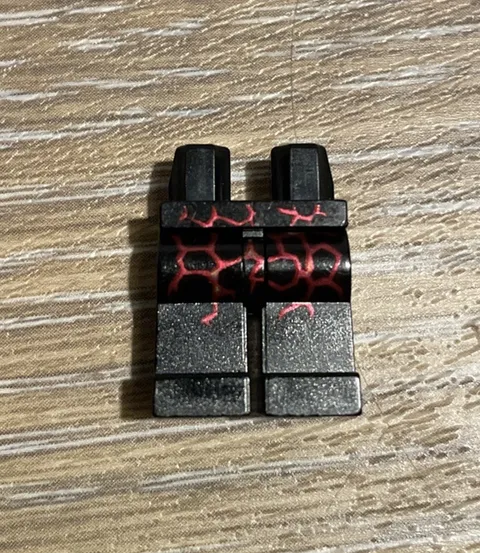 LEGO Ninjago 9572 NRG Cole Minifigure Legs Only