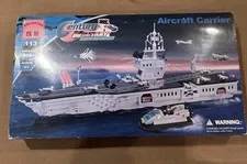 Enlighten Brick 113 Aircraft Carrier 990+ pcs Century Military Rare! ￼
