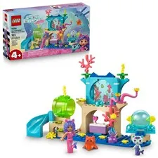 LEGO Gabby’s Dollhouse Mermaid Aquarium Adventure Building Multicolor