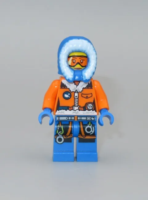 LEGO Arctic Explorer female goggles City Town minifigure 60036 60034 60064