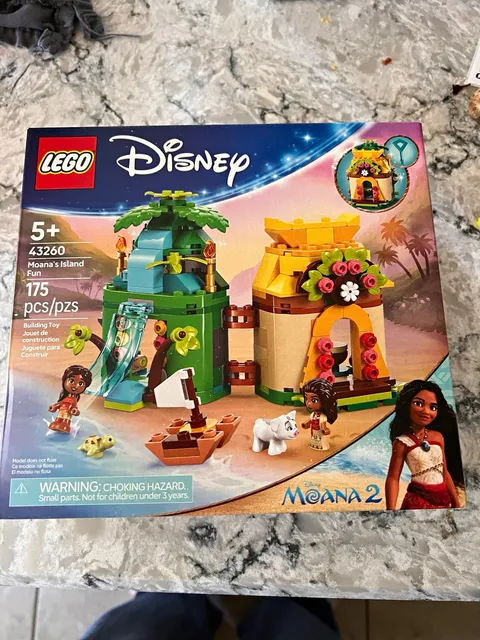 LEGO Disney Moana's Island Fun 43260 Moana 2 175 pcs Ages 5+