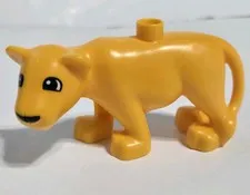 Lego Duplo Lion Lioness Mom Wild Animal Figures Pieces Zoo No.53920c01pb03