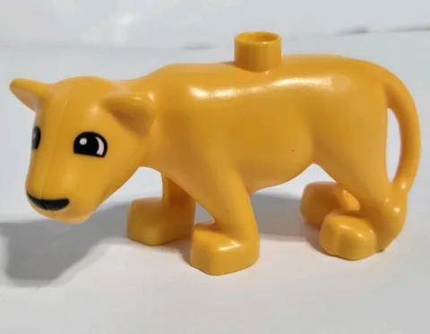 Lego Duplo Lion Lioness Mom Wild Animal Figures Pieces Zoo No.53920c01pb03