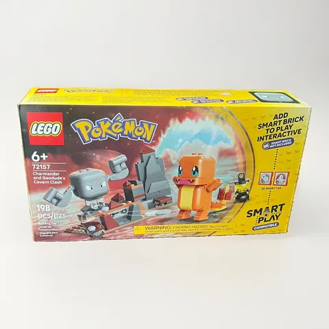 LEGO Pokémon 72157 Charmander and Geodude's Cavern Clash - New, Sealed