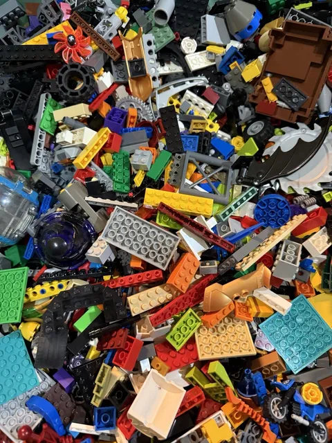 LEGO 10 Pounds Random Parts Pieces Building Plates Blocks Bricks Bulk Lot