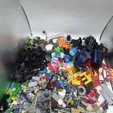 LEGO Bulk Lot Mixed Bricks Pieces 2lbs Assorted Colors Specialty Parts