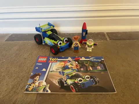 LEGO Toy Story Woody and Buzz to the Rescue 7590 Fully Complete