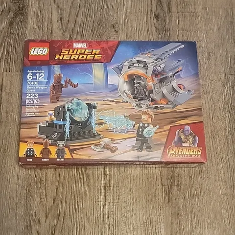 LEGO 76102 THOR'S WEAPON QUEST Marvel Infinity War New Sealed Box