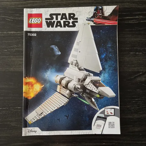 LEGO Star Wars Imperial Shuttle 75302 Instructions Manual ONLY