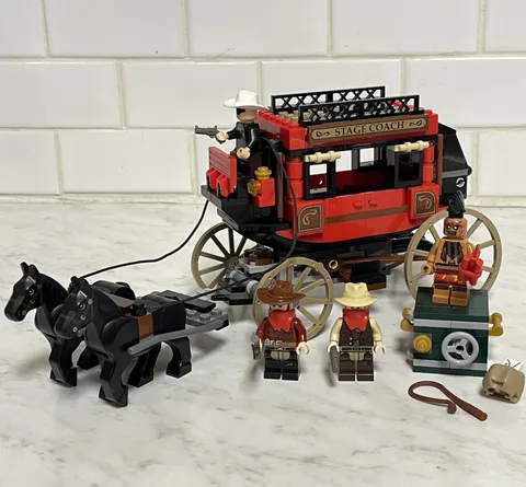 LEGO The Lone Ranger: Stagecoach Escape (79108) 90% Complete (Read Details)