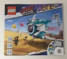 Lego 70830 Systar Starship Instruction Manual Book Only - No Bricks