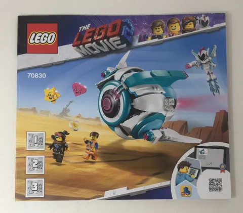 Lego 70830 Systar Starship Instruction Manual Book Only - No Bricks