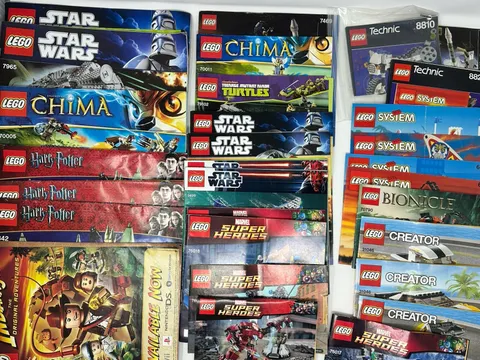 LEGO Instructions Manuals ONLY Mixed Lot of 32  Star Wars Harry Potter