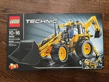 Lego Technic Backhoe Loader Log Handler 8069 NEW SEALED BOX RETIRED USA Seller