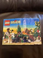 Lego Western Raindance Ridge (6718) Instruction Booklet Only