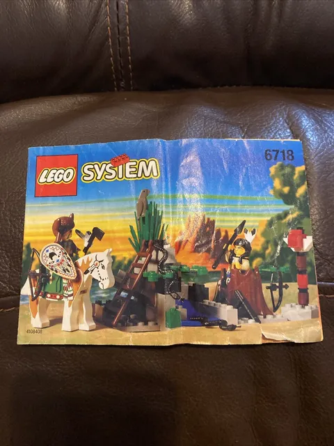 Lego Western Raindance Ridge (6718) Instruction Booklet Only