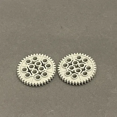 Lego 3649 34432 Light Gray Replacement Parts Pieces Lot of 2