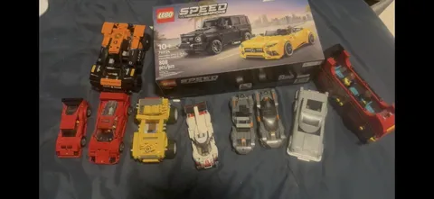 PROMOTIONAL LISTING, DM FOR PRICE LEGO car lot with minifigures