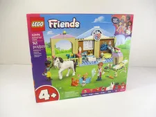 LEGO Friends Animal Vet Clinic 42696 Horse Dog Cat Complete New In Box Sealed