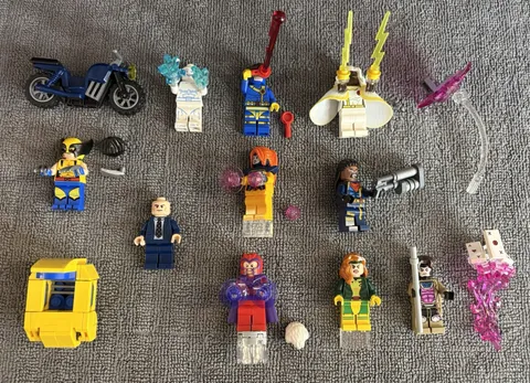 LEGO 76294: X-Men X-Mansion Minifigures Complete Set of 10