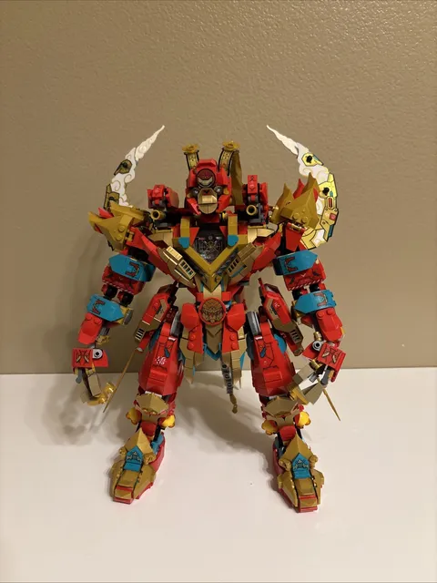 LEGO Monkie Kid: Monkey King Ultra Mech (80045) Mech Build And Monkie Kid Fig