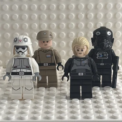 LEGO Star Wars Imperial Minifigure lot (Agent Kallus, AT-DP, TIE pilot)