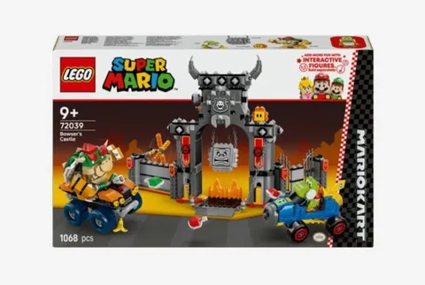 LEGO Super Mario 72039 Mario Kart Bowser Castle Building Set New