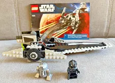 LEGO Star Wars: Imperial V-Wing Starfighter (7915) W/ Instructions & Minifigures